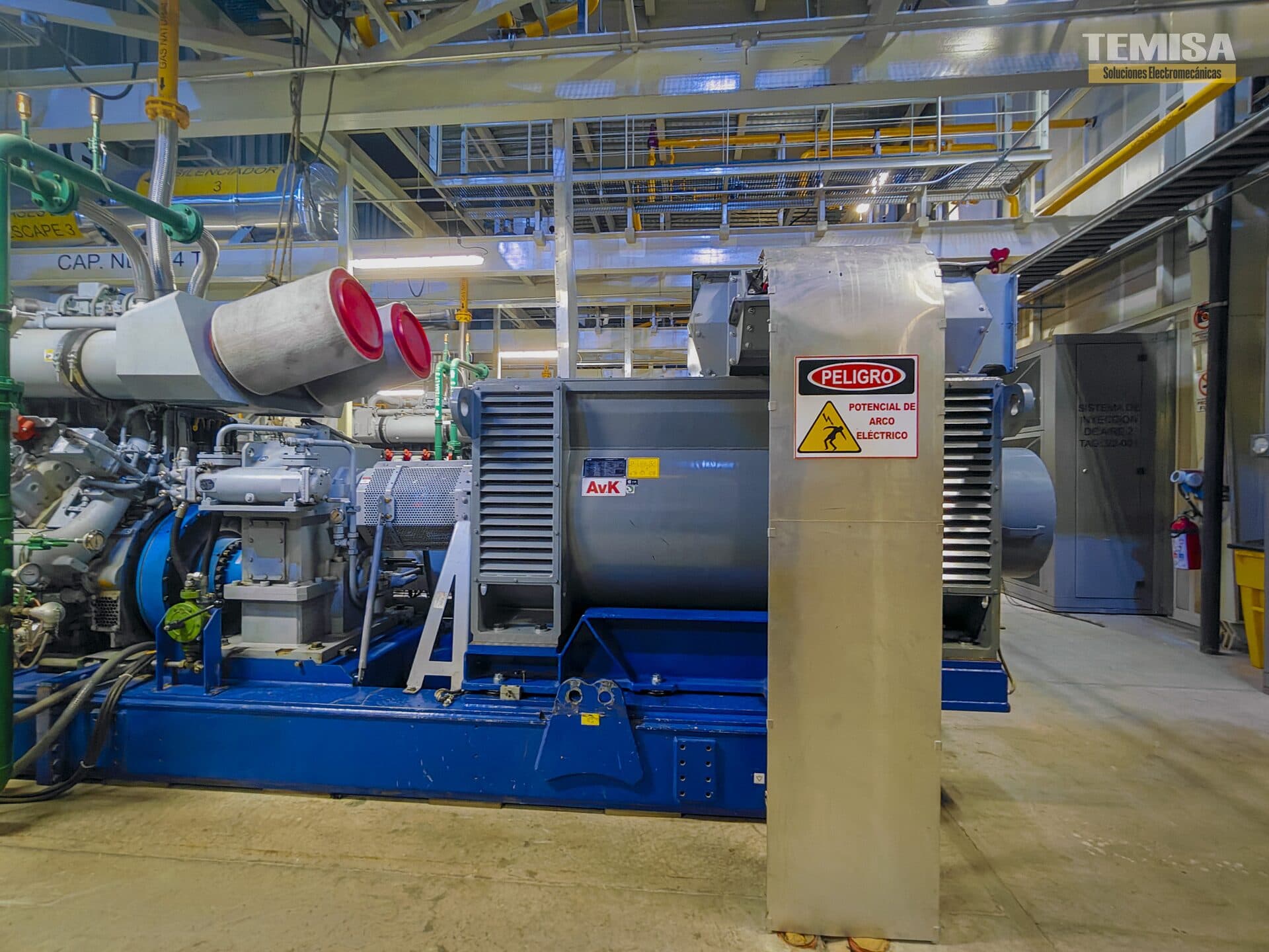 Grupos Electrógenos Diesel Industriales de Alta Capacidad — TEMISA Power Gen — generator service Mexico