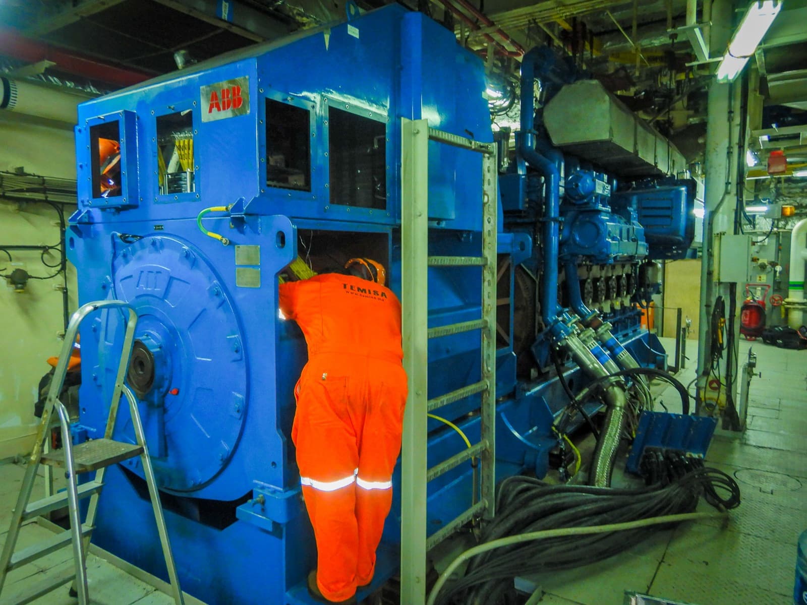 ABB generador — TEMISA Power Gen — independent OEM service Mexico