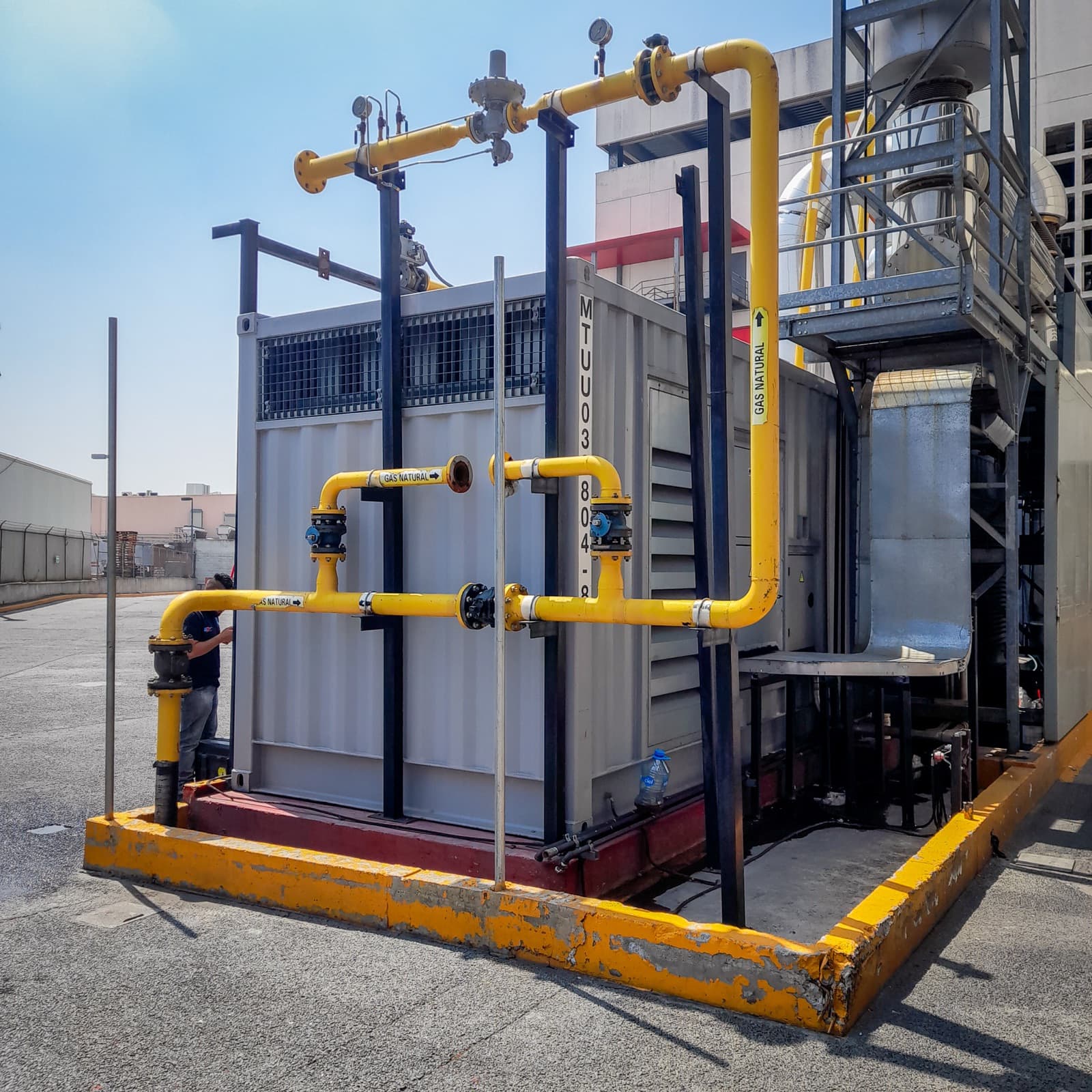 Servicio para Generadores en Plantas de Cogeneración Industrial — TEMISA Power Gen — sector services Mexico