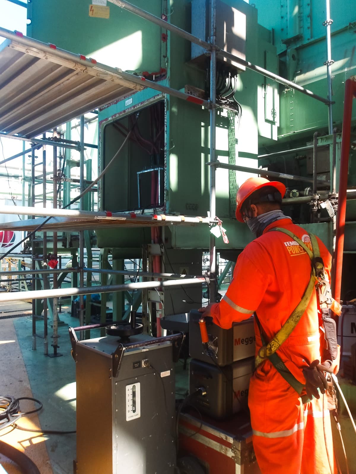 Servicio para Generadores en Oil & Gas y Petroquímica — TEMISA Power Gen — sector services Mexico