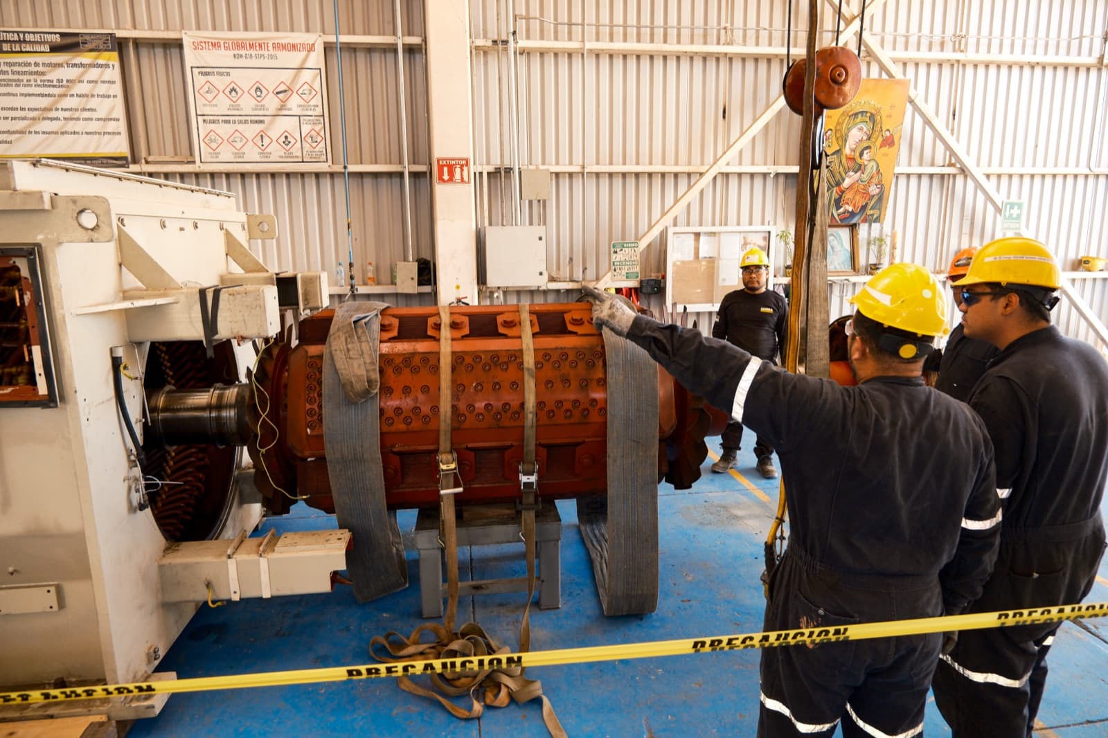 Servicio para Generadores en Plantas de Generación de Energía — TEMISA Power Gen — sector services Mexico