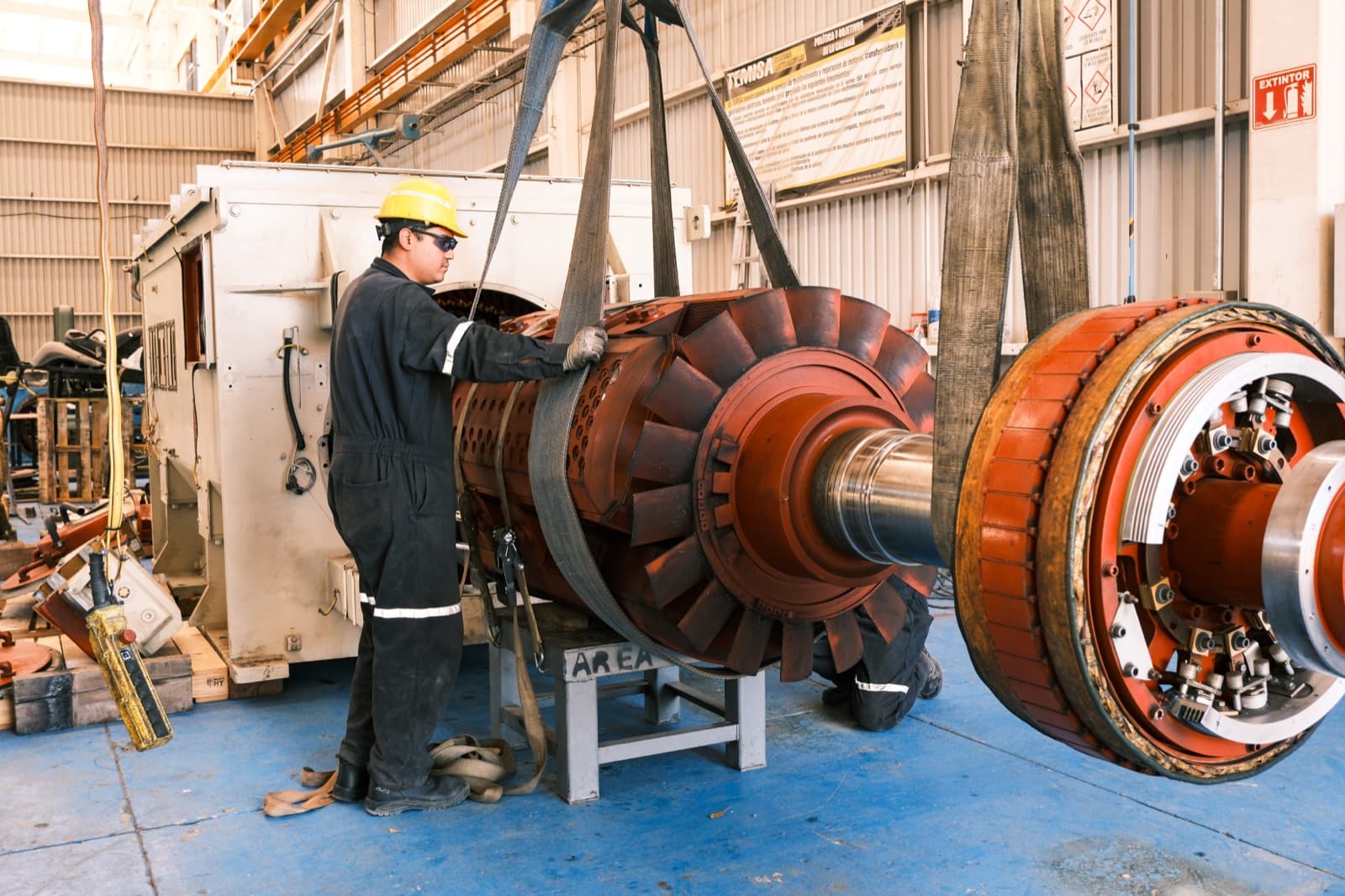 Servicio para Generadores en Plantas de Generación de Energía — TEMISA Power Gen — sector services Mexico