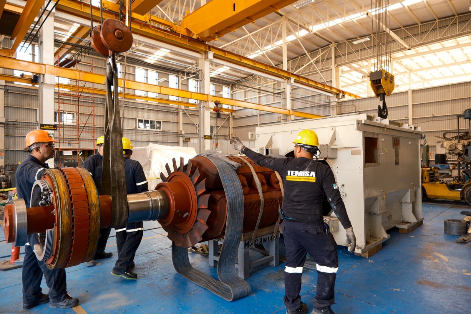 Servicio para Turbogeneradores en Plantas Termoeléctricas — TEMISA Power Gen — sector services Mexico