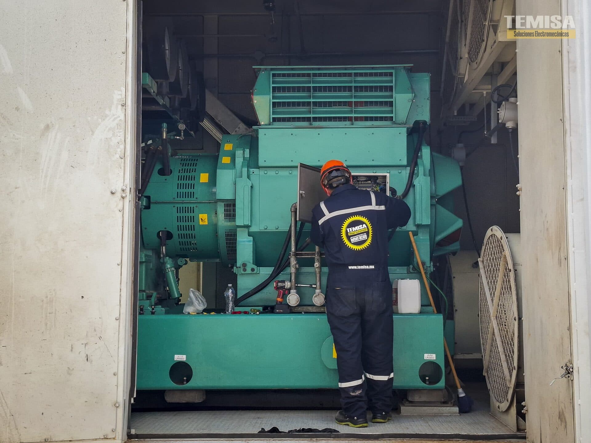 Servicio de Emergencia 24/7 para Generadores Eléctricos — TEMISA Power Gen — generator service Mexico