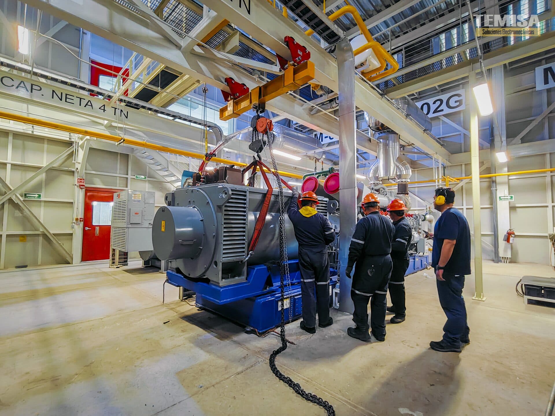 Mantenimiento de Generadores Eléctricos Industriales — TEMISA Power Gen — generator service Mexico